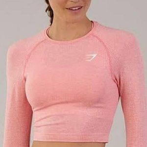 Gymshark Vital Seamless Long Sleeve Crop Top